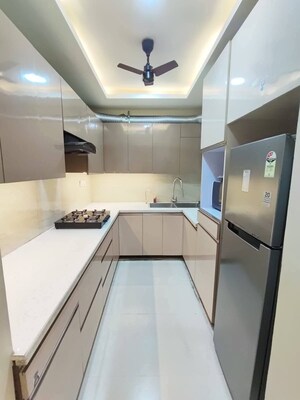 Kitchen in 3 BHK Builder Floor at Saket – for Rent