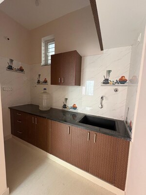 Kitchen in 1 BHK Builder Floor at Hsr Layout – for Rent