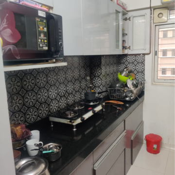 Kitchen in 1 BHK Apartment at Lodha Amara Wing 40 And 41, Sandoz Baug – for Rent