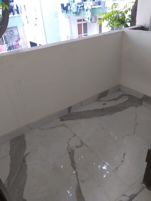 Balcony in Studio Apartment at NK Savitry Enclave, Vip Road – for Rent