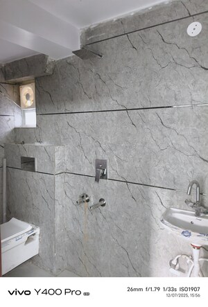 Bathroom in 3 BHK Apartment at Dwarka – for Rent