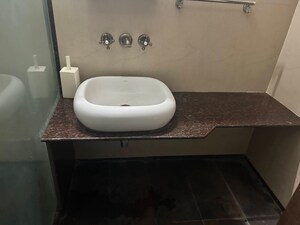Bathroom in 3 BHK Apartment at Sagar Waters Edge, Pimple Nilakh – for Rent