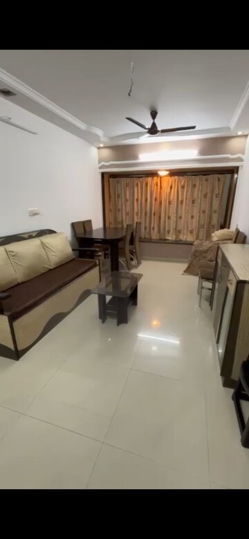 Living Room in 1 BHK Apartment at Bandra West – for Rent