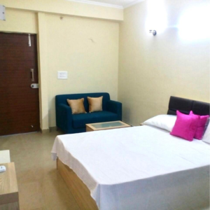 Bedroom in 1 RK Apartment at Supertech Ecociti, Sector 137 – for Rent