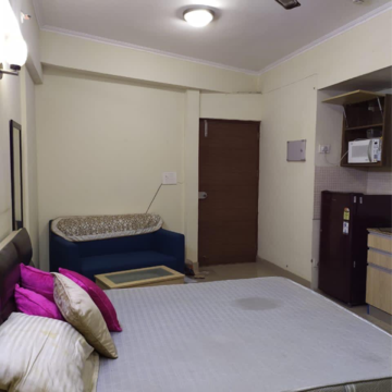 Bedroom in 1 RK Apartment at Supertech Ecociti, Sector 137 – for Rent