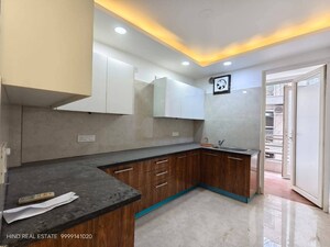Kitchen in 4 BHK Builder Floor at Boutique Residential Apartments C-220, Malviya Nagar – for Sale