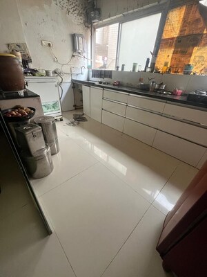 Kitchen in 3 BHK Apartment at Landmark Garden, Kalyani Nagar – for Rent
