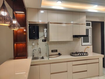 Kitchen in 4 BHK Apartment at Ashiana Silver Crest, Sector 48 – for Rent