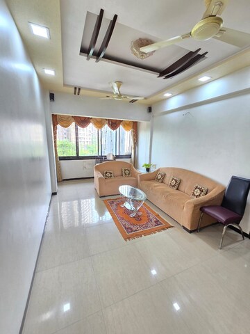 Living Room in 3 BHK Apartment at Alkapuri Apartment, Kandivali East – for Rent