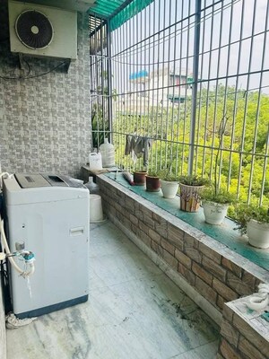 Balcony in 2 BHK Builder Floor at Saket – for Rent