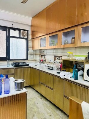 Kitchen in 2 BHK Builder Floor at Saket – for Rent