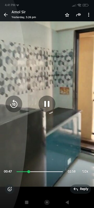 Furnished Amenities in 1 BHK Apartment at Raunak Unnathi Woods, Ghodbunder Road – for Rent