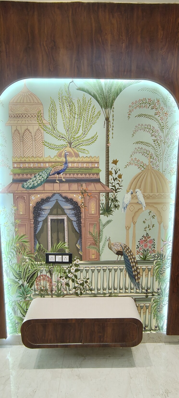 Living Room, dwarka mor 3 Bedroom 80 Sq.Yd. Builder Floor In Dwarka Mor Delhi 9594937