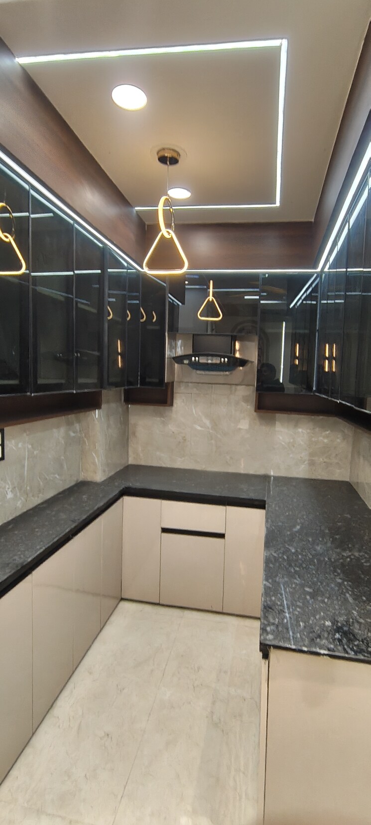 Kitchen, dwarka mor 3 Bedroom 80 Sq.Yd. Builder Floor In Dwarka Mor Delhi 9594937