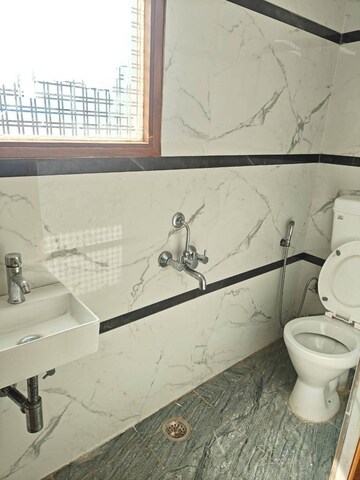 Bathroom in 2 BHK Builder Floor at Saket – for Rent