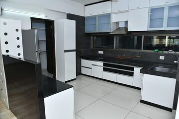 Kitchen in 4 BHK Apartment at Bodakdev – for Rent