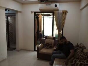 Living Room in 2 BHK Apartment at Shanti Siddheshwar Heights, Kamothe – for Sale