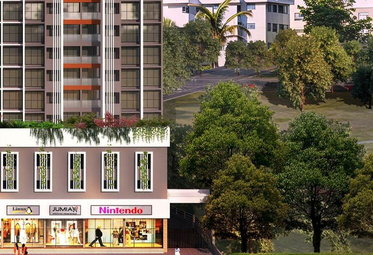 Exterior View, vastu-park 1 Bedroom 416 Sq.Ft. Apartment In Rohinjan Navi Mumbai 9594954