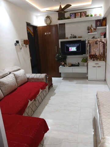 Living Room in 1 BHK Apartment at DN Heritage, Ulwe Sector 17 – for Rent