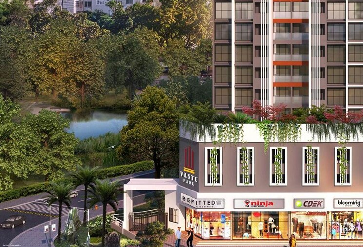 Exterior View, vastu-park 2 Bedroom 612 Sq.Ft. Apartment In Rohinjan Navi Mumbai 9595162