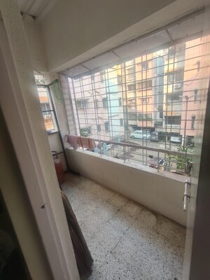 Master Bedroom in 1 BHK Apartment at Shri Ram Nagar Society, Aundh – for Rent