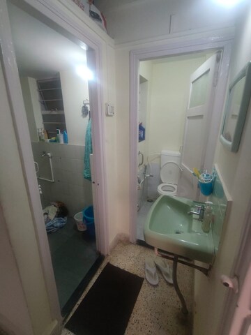 Master Bedroom in 1 BHK Apartment at Shri Ram Nagar Society, Aundh – for Rent