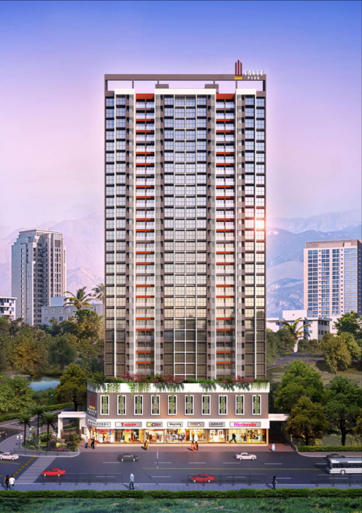 3 BHK + Extra Room Apartment For Sale in Vastu Park