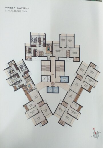 Master Plan in 2 BHK Apartment at Mahaavir Exotique, Kharghar – for Sale