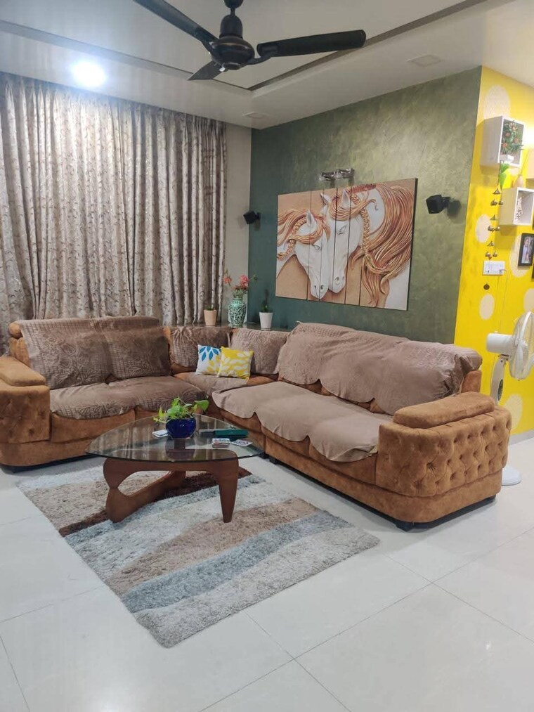 Living Room, shriram-la-tierra 2 Bedroom 1030 Sq.Ft. Apartment In Vishrantwadi Pune 9595298