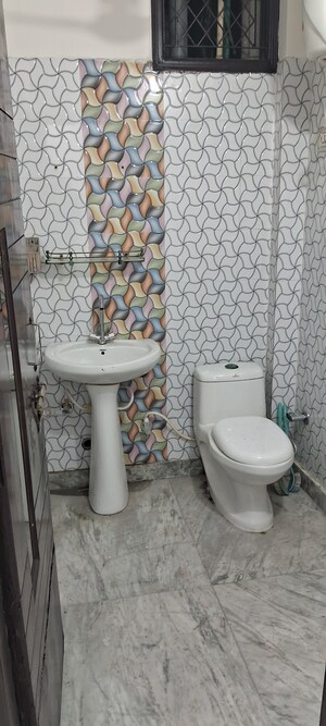 Bathroom in 3 BHK Builder Floor at Laxmi Nagar – for Sale