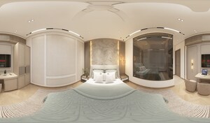 Bathroom in 5 BHK Independent House at Chattarpur – for Rent