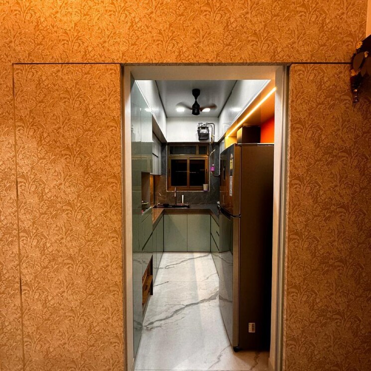 Kitchen, parijat-hill-view 2 Bedroom 619 Sq.Ft. Apartment In Trimurty Nagar Mumbai 9595314