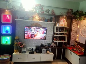 Living Room in 2 BHK Apartment at Treasure Society, Pimple Gurav – for Sale