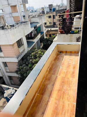 Balcony in 1 RK Apartment at Ganesh Nagar – for Rent