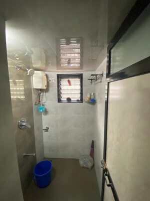 Bathroom in 1 BHK Apartment at Chandraprabha CHS, Bhandup East – for Rent