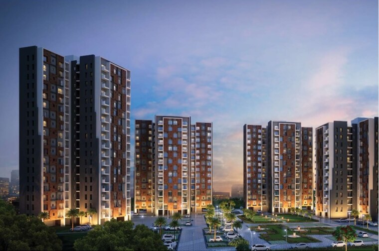 Exterior View, rajwada-royal-gardens 4 Bedroom 1978 Sq.Ft. Apartment In Narendrapur Kolkata 9595428