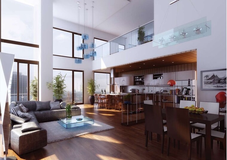 Living Room, rajwada-royal-gardens 4 Bedroom 1978 Sq.Ft. Apartment In Narendrapur Kolkata 9595428