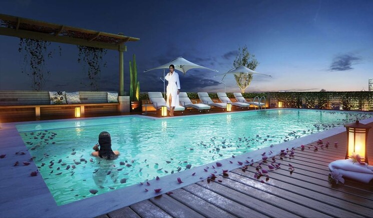 Swimming Pool, rajwada-royal-gardens 4 Bedroom 1978 Sq.Ft. Apartment In Narendrapur Kolkata 9595428