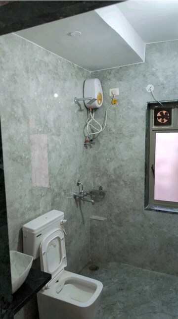 Bathroom in 1 BHK Apartment at Hiranandani Estate Villa Carino, Thane West – for Rent
