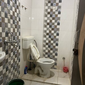 Bathroom in 1 BHK Builder Floor at Chattarpur – for Rent