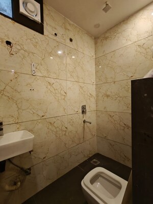 Bathroom in 2 BHK Builder Floor at East Of Kailash – for Rent