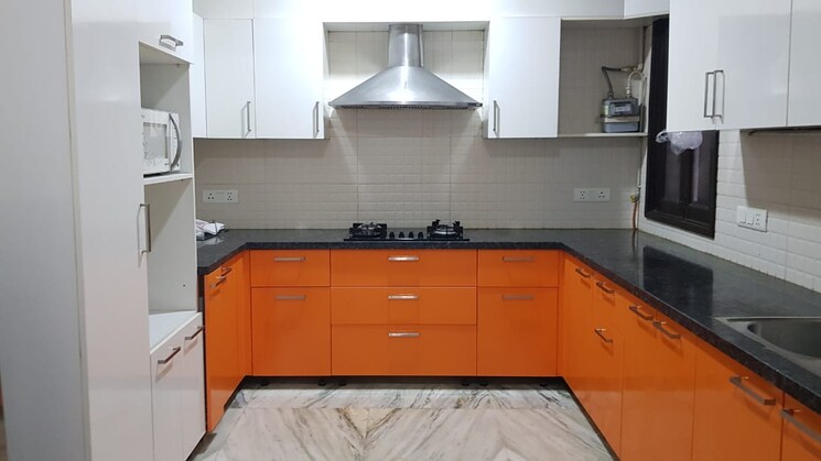 Kitchen, greater kailash i 4 Bedroom 450 Sq.Yd. Builder Floor In Greater Kailash I Delhi 9595512