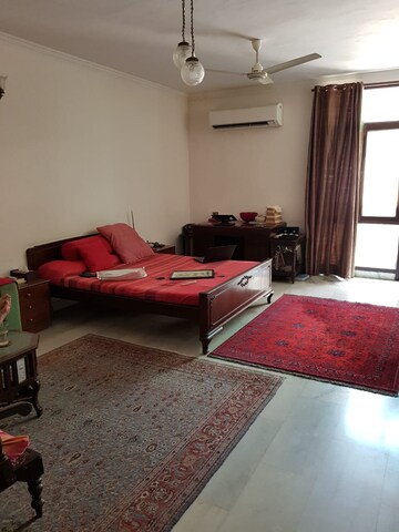 Living Room in 4 BHK Builder Floor at Greater Kailash I – for Rent