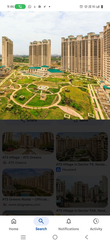Master Plan in 4 BHK Apartment at ATS Green Village, Sector 93a – for Sale