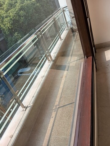 Balcony in 3 BHK Builder Floor at Greater Kailash ii – for Rent