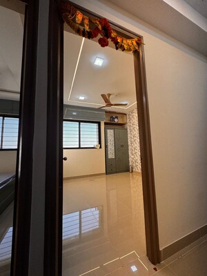 Building Lobby in 3 BHK Apartment at Magarpatta Riverview City, Loni Kalbhor – for Rent