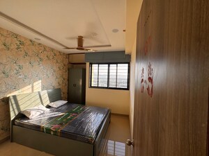 Bedroom in 3 BHK Apartment at Magarpatta Riverview City, Loni Kalbhor – for Rent