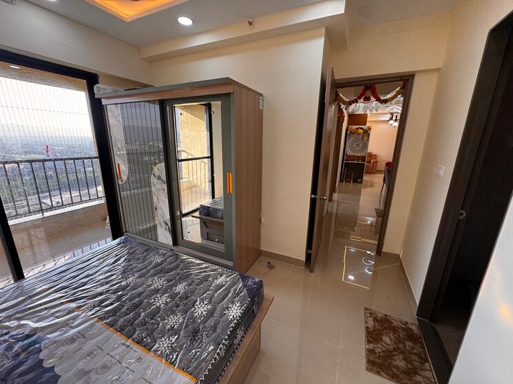 Bedroom, magarpatta-riverview-city 3 Bedroom 1071 Sq.Ft. Apartment In Loni Kalbhor Pune 9595509