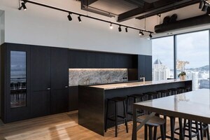 Kitchen in  Office Space at Mundhwa Industrial Area – for Rent