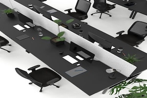 Team Area in  Office Space at Mundhwa Industrial Area – for Rent